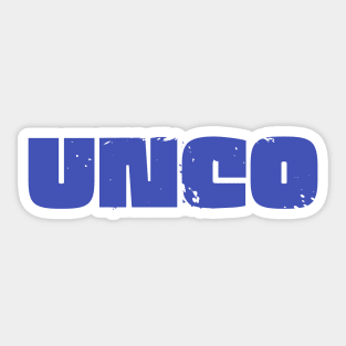 Unco Sticker